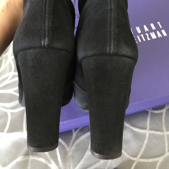 Stuart Weitzman Highland OTK boots. Black size 7 - Picture 9 of 9